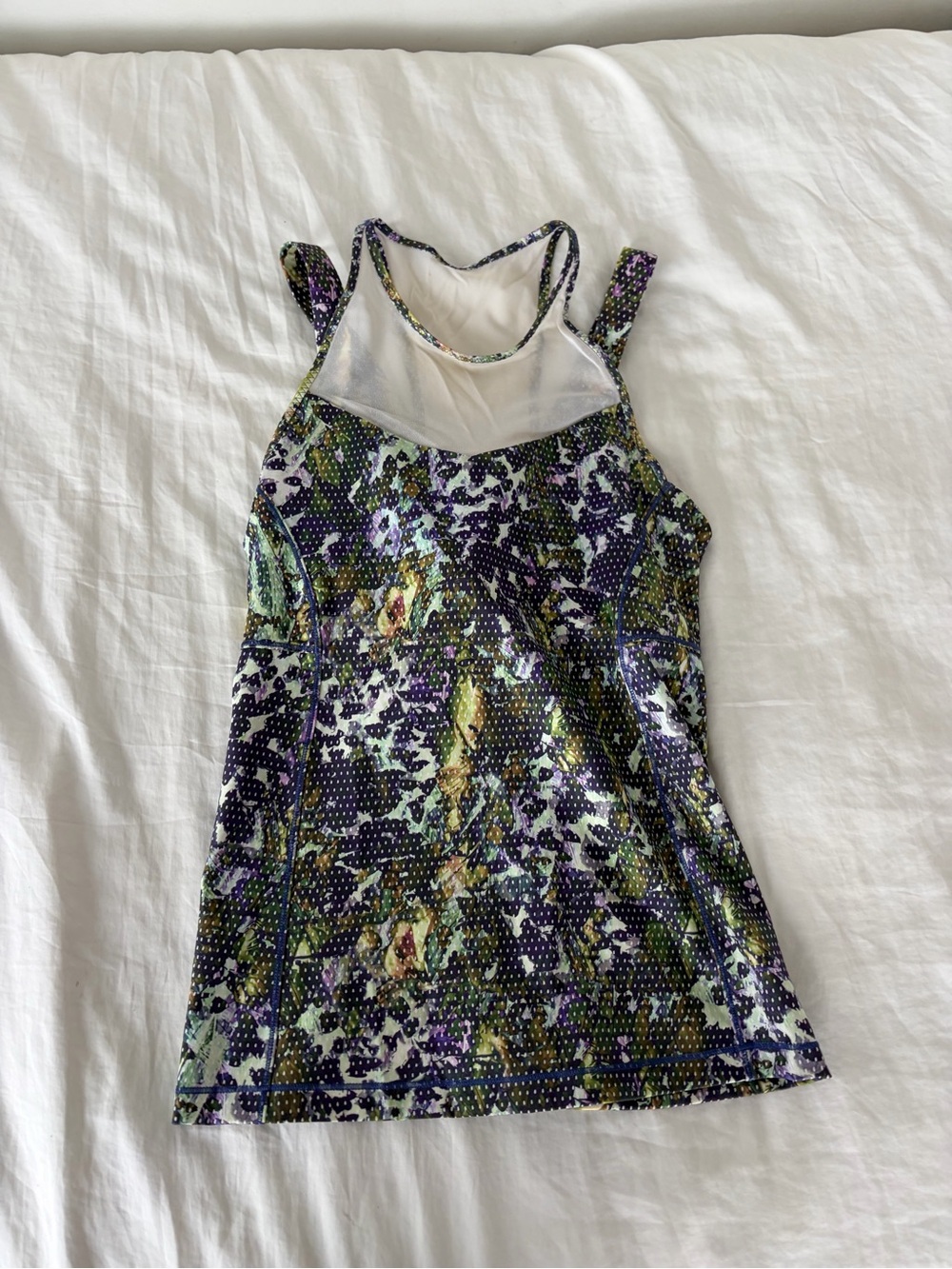 Women’s Floral color Print athletic Tank Top